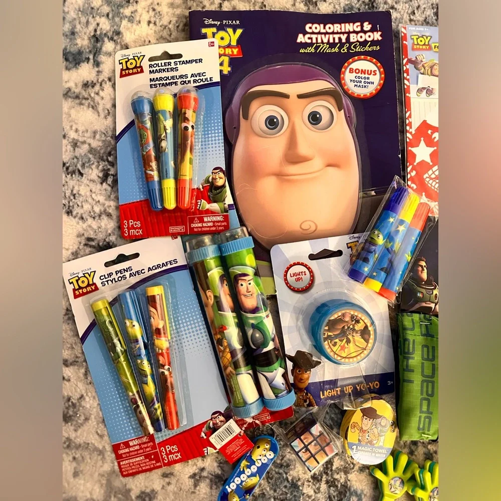 Disney’s Toy Story Party Favor/Easter Basket/Stocking Stuffers Bundle 27 Items#1